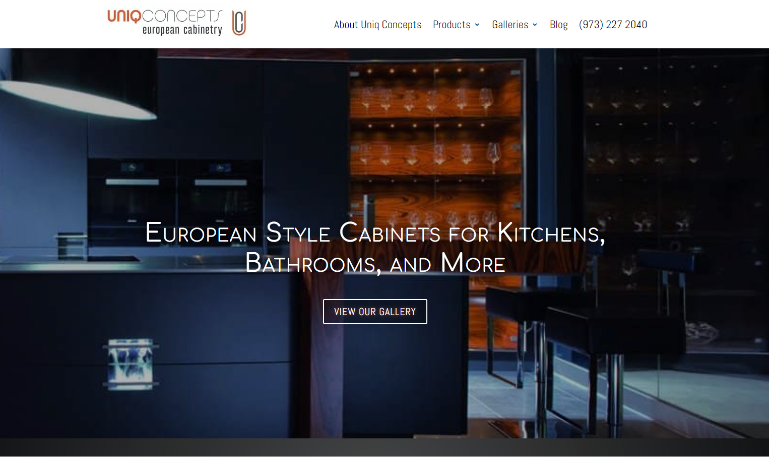New Website Launched For High End Cabinet Maker 